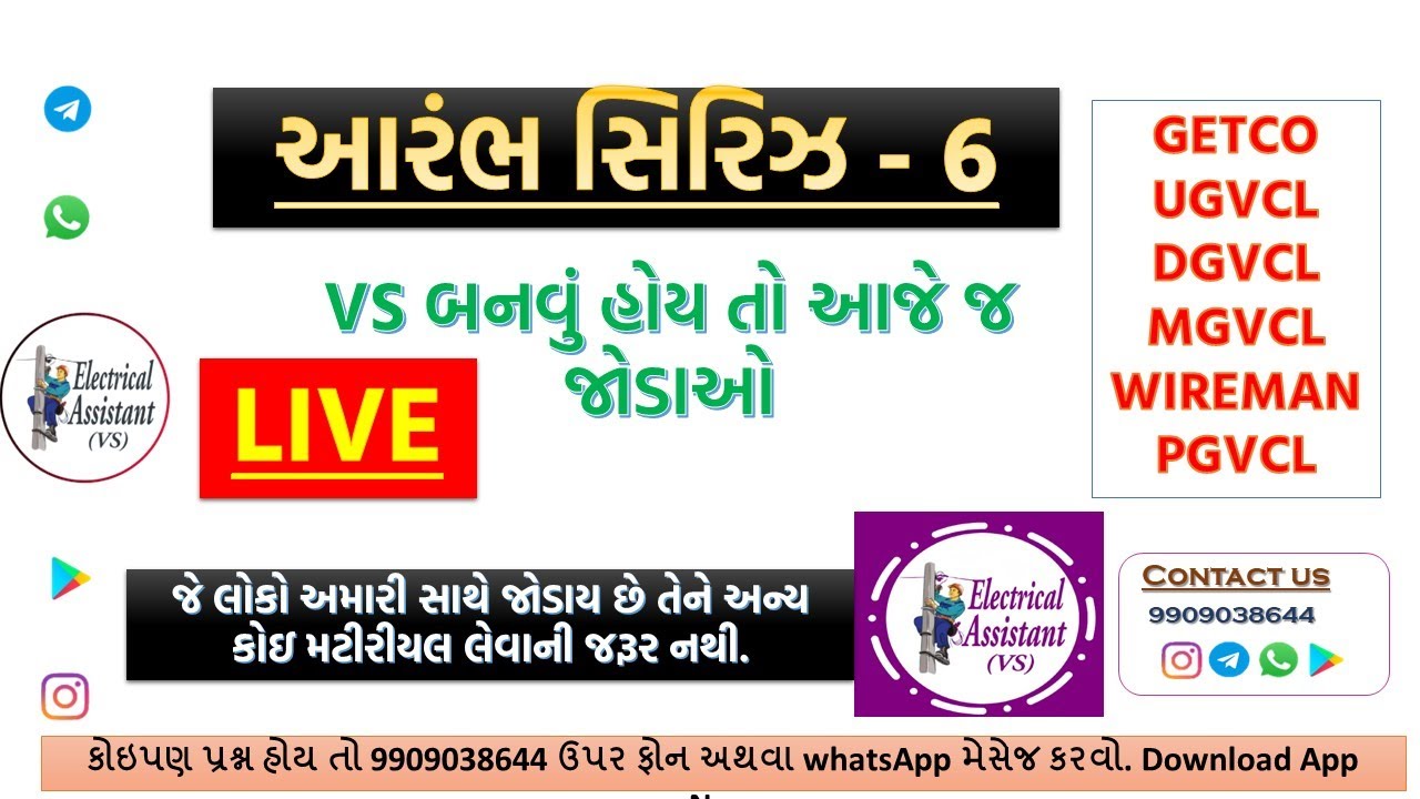 VS બનવા માટેની (આરંભ સિરિઝ - 6)