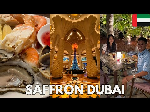 SAFFRON | ATLANTIS THE PALM DUBAI 2021 | DINNER BUFFET | RESTAURANT TOUR | Gerard Villamora