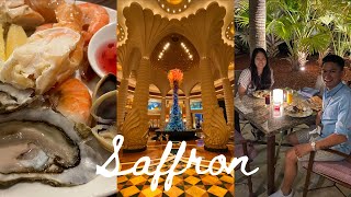 SAFFRON | ATLANTIS THE PALM DUBAI | DINNER BUFFET | RESTAURANT TOUR | Gerard Travel Vlogs