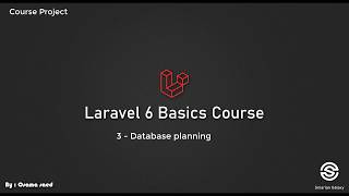 10-  laravel blog project 3-database planing - arabic [عربي]