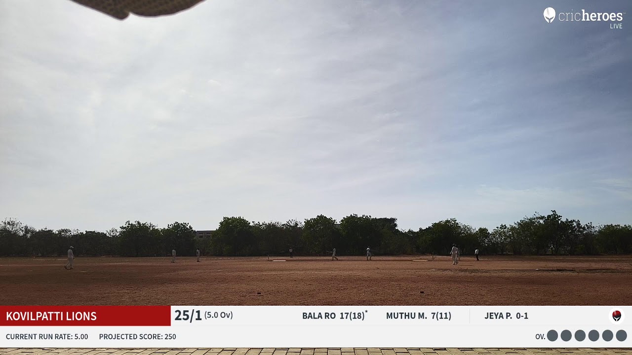 Final Live Cricket Match | KovilPatti City Cricket Championship-2025 (Final) Live -  null