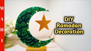 Ramadan Decoration Ideas | Moon Decor Ideas | DIY Ramadan Decor | Ramadan Table Decor |Ramadan Craft