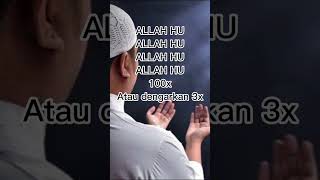 Allah Hu  zikir allahhu storywa shorts doa