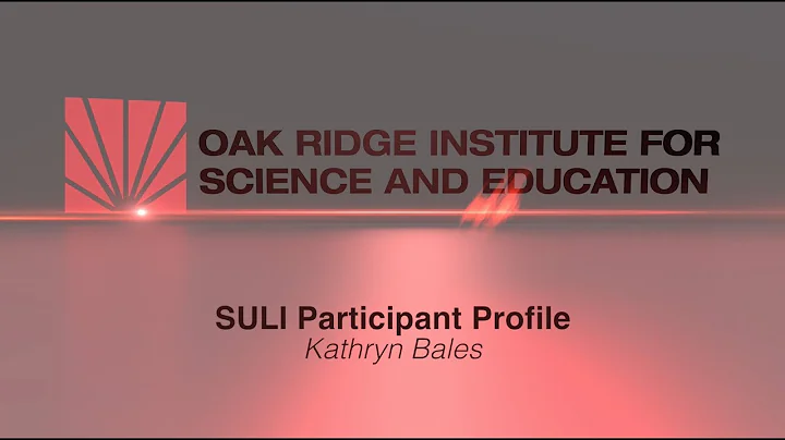 SULI Participant Profile -Kathryn Bales