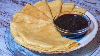 САМЫЙ ВКУСНЫЙ И БЫСТРЫЙ ЗАВТРАК. Обалденные БЛИНЫ без МОЛОКА! САМЫЙ ВКУСНЫЙ И БЫСТРЫЙ ЗАВТРАК. Обалденные БЛИНЫ без МОЛОКА!