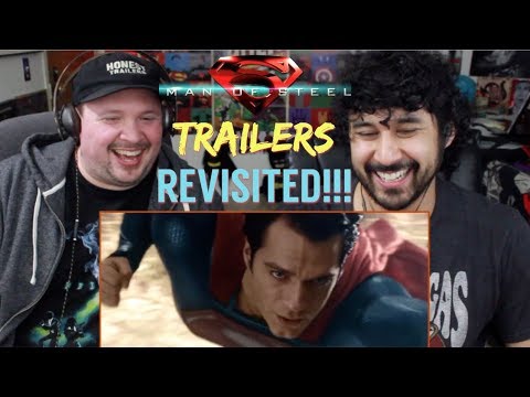 MAN OF STEEL - TRAILERS REVISITED!!! (How Accurately Portrayed Was The Movie?!)))