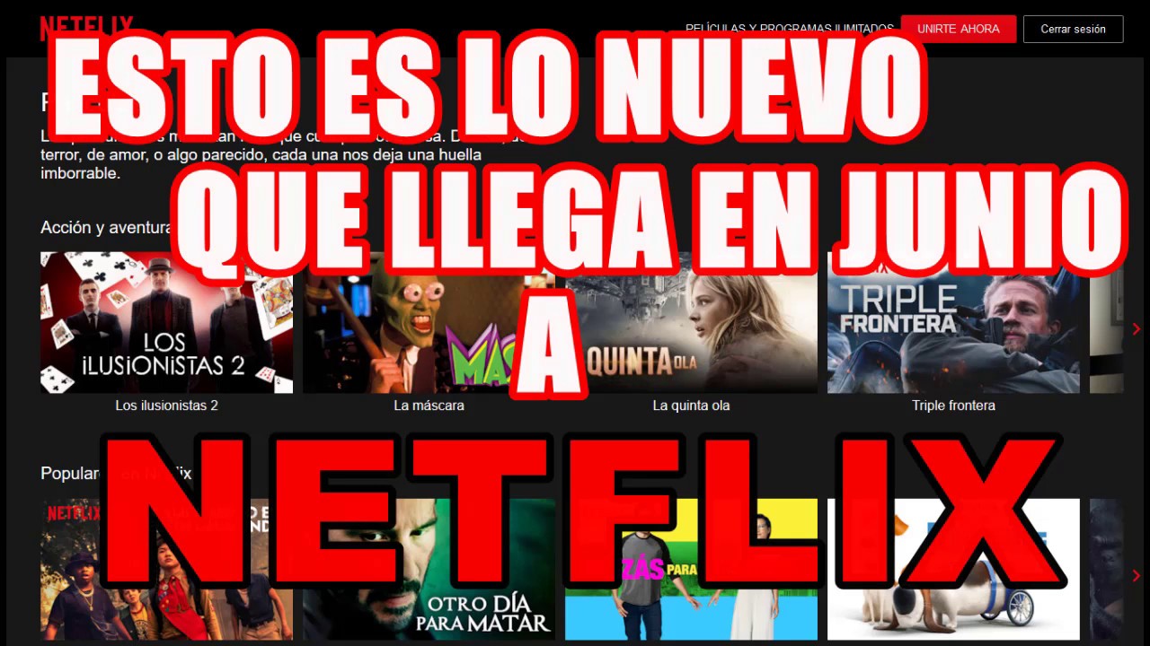 AQUÍ ESTÁN LOS ESTRENOS DE NETFLIX PARA EL MES DE JUNIO - YouTube