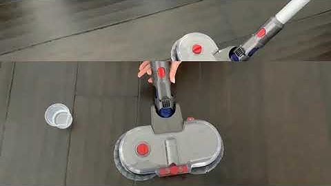 Mop & vacuum attachment for dyson stick vacuum clenaers