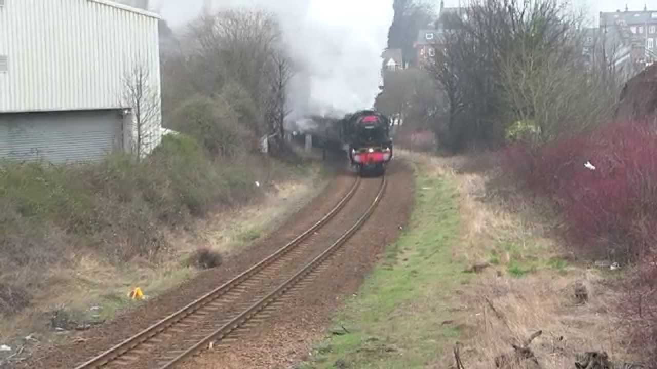 44871 and 45407 The Tin Bath Railtour 2015 YouTube