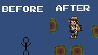 My first 7 days of Game Development... #gamedev #indiegame #unity #platformer #pixelart #unity2d