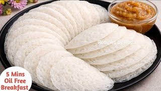 Only 1 Ingredient New Nasta Recipe  No Oil Breakfast Recipes Indian 