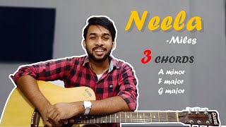 Video thumbnail of "Neela by Miles full Chords | Neela Chord | Six Strings with Mahim | MILES"