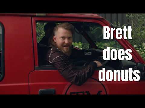 Brett does donuts in the van (Ep 2 S5 Taskmaster AU)