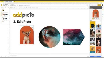 Google Slides™ Add-On AddPicto Tutorial — 2. Edit Picto