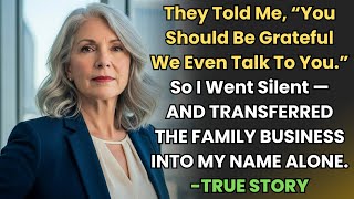 HER TRUE STORY FROM OREGON 👵💼 They Said "Be Grateful We Talk To You" So She Took the Whole Business