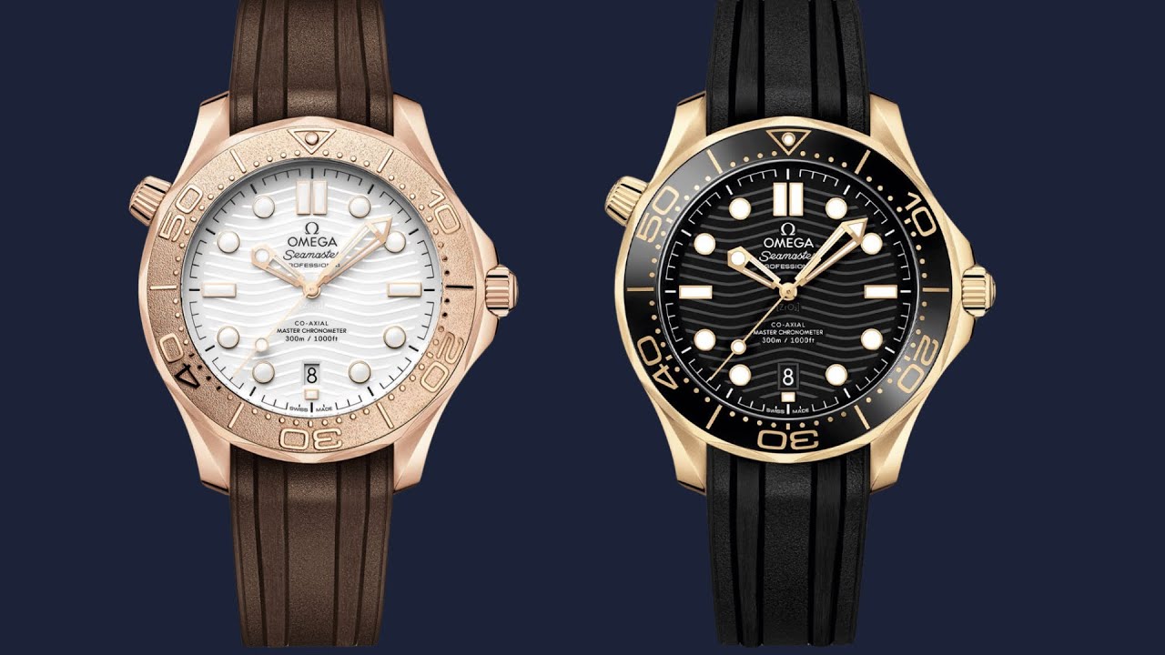 Experience Omega’s Luxury Dive Icons – The New Moonshine & Sedna Gold Seamaster Diver 300M