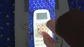 cómo cambiar a grados farenheit control mini split Mabe
