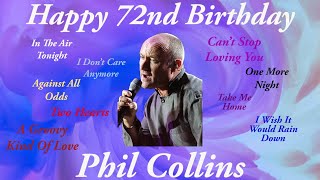 Happy 72nd birt ay to singer Phil Collins