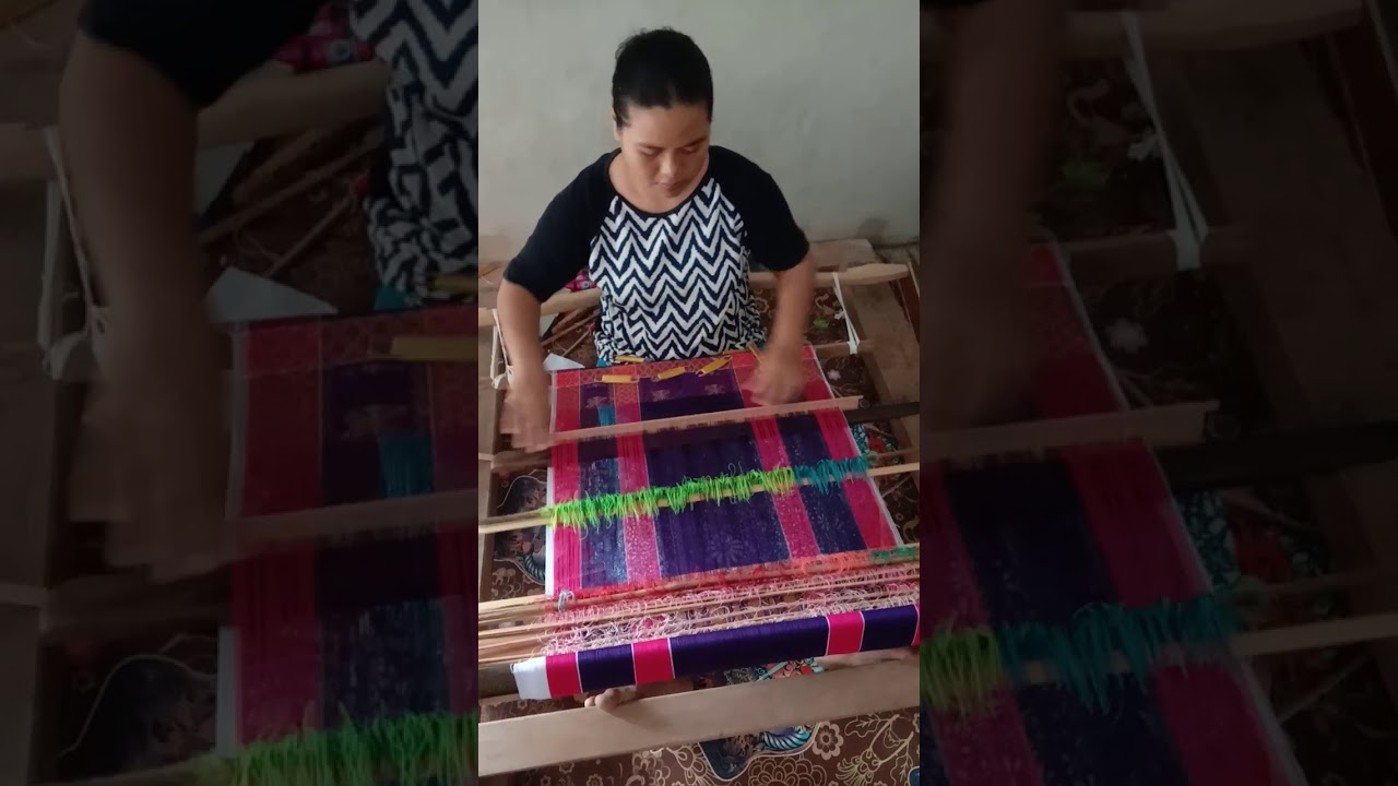 proses pembuatan kain tenun lombok YouTube