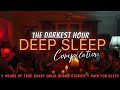 5 Hours of TRUE Scary Ouija Board Stories + rain for sleep 😴 NO ADS, dark screen