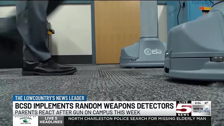 VIDEO: Berkeley County schools to implement weapons detectors after gun found on campus