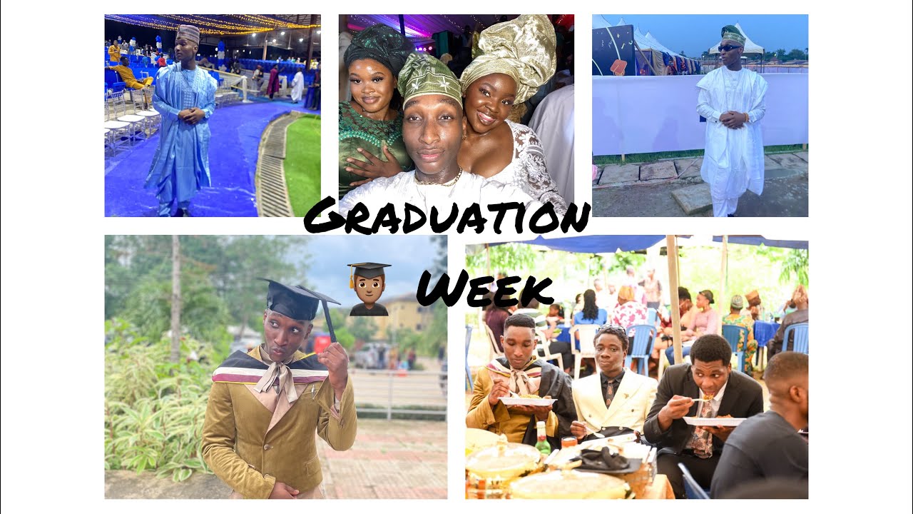 Graduation Week Vlog - YouTube