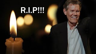 RIP! ''Randy Travis'' (1959-2024). The Singer will forever remain in the hearts of fans