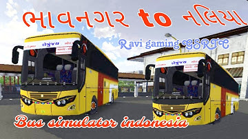 ભાવનગર to નલિયા GSRTC NEW બસ BS6 BUS Liveriy ||modified bus ||GSRTC Life Line||Ravi gaming GSRTC||