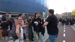 (3/3)Ambiente en las afueras del estadio Reale Arena para el concierto de Rammstein (05-06-2024)