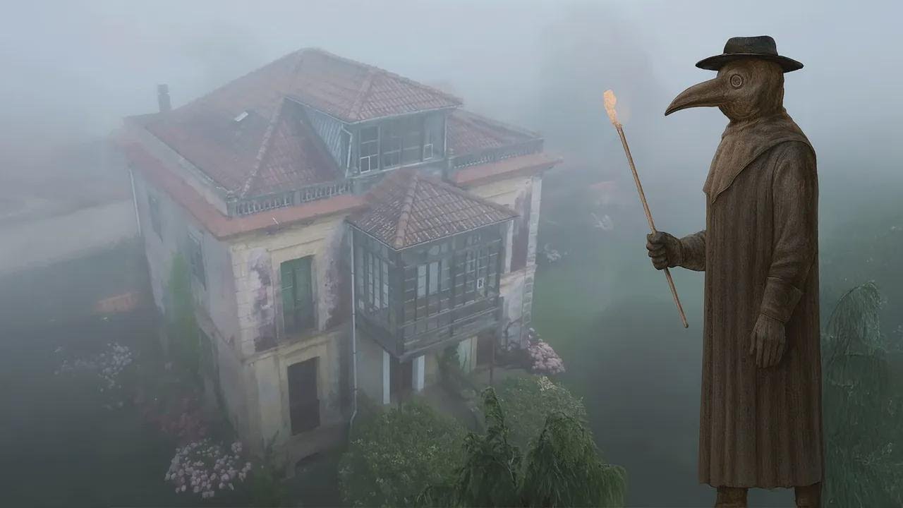 ¡La mansión millonaria portuguesa abandonada de un antiguo médico de la peste!