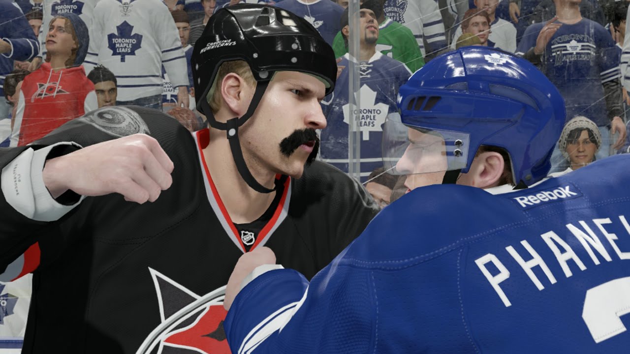 NHL 16 Career Mode #14 - 4 Fights 1 Game