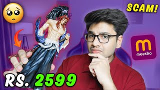 I Ordered EXPENSIVE Anime Product From MEESHO | GOT SCAMMED! 💀 screenshot 2