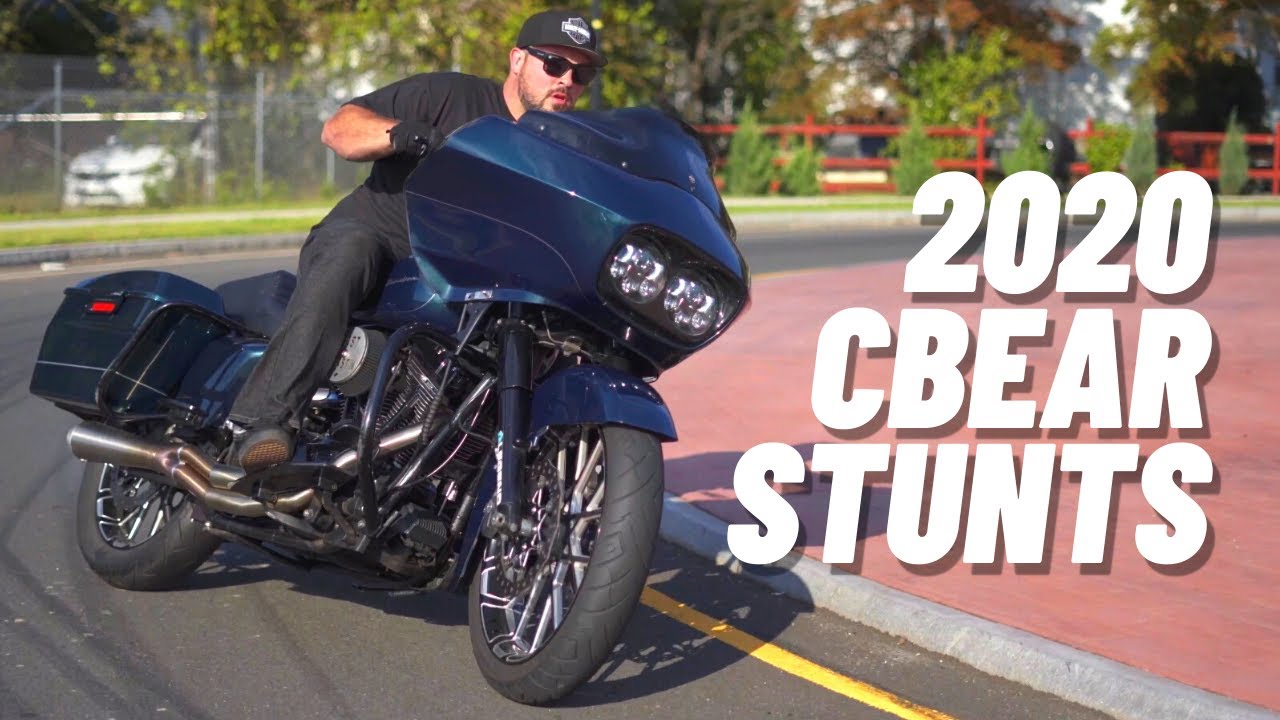 2020 HARLEY WHEELIES AND BURNOUTS CBEAR YouTube