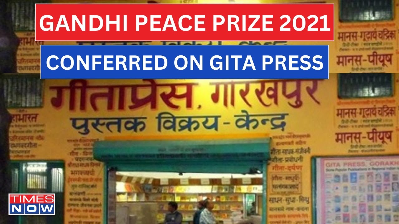 Live | Gandhi Peace Prize For Gita Press; Congress Calls Honour A 'Travesty' | Latest News
