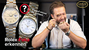 Wie erkenne ich eine gefälschte Uhr?