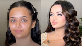 GLOSSY Makeup UNCUT by @Sakshi Gupta Makeup Studio & Academy in simple steps screenshot 3