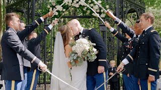 Emotional Military Groom Reaction | Black Iris Estate Wedding Video