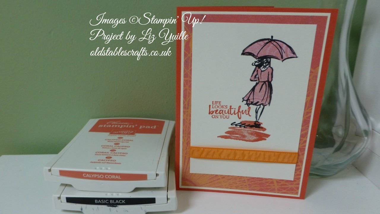 Stampin Up Tutorials - #78 Beautiful You Card Set - YouTube