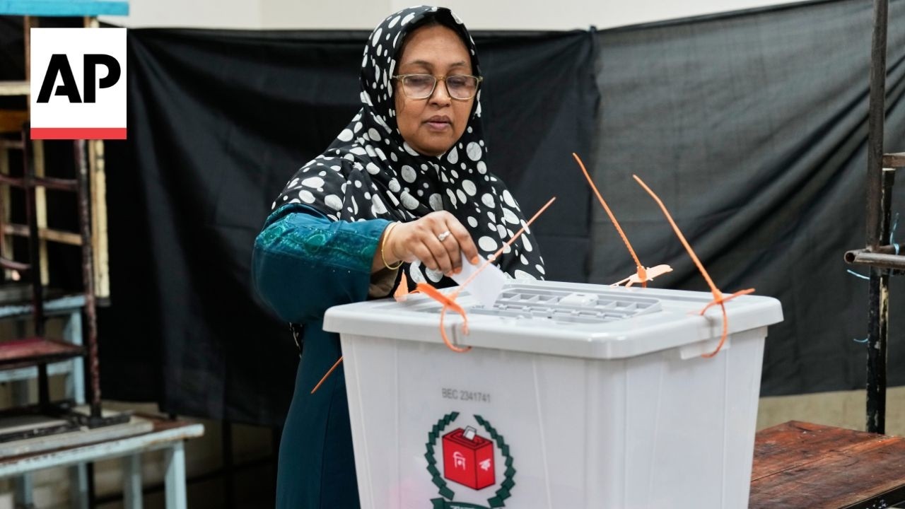 Polls open in Bangladesh’s first election since 2024 uprising