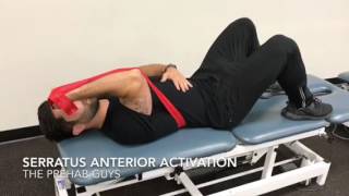 Serratus Anterior Activation [Improve your scapular stability]