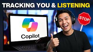 Microsoft Tracking You And Listening - TURN THIS OFF Microsoft Copilot AI
