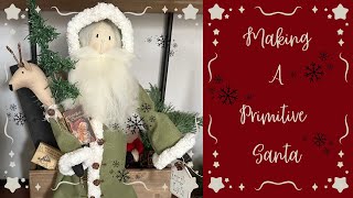 Making A Prim Santa