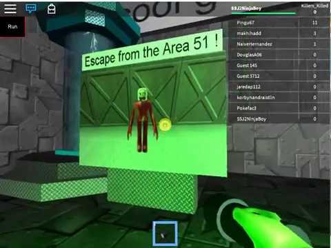 Code For Survive And Kill The Killers In Area 51 Roblox