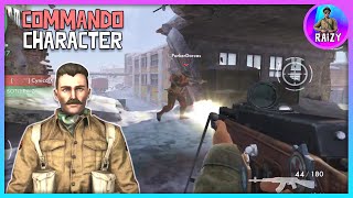 I PLAYED w/COMMANDO CHARACTER🔥 | World War Heroes screenshot 5