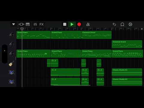 サカナクション｢怪獣｣をGarageBandで作ってみた orb opening Kaijuu / Sakanaction made by GarageBand