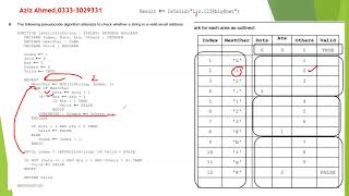 9618-Trace Table