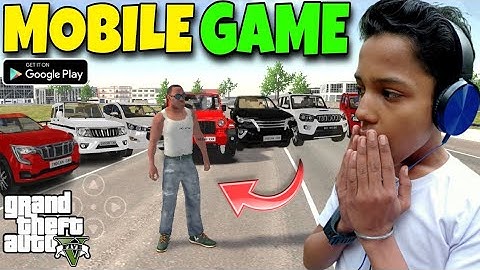 GTA 5 MOBILE ANDROID/IOS GAMEPLAY FAN MADE OPEN WORLD GAME  / TOP GTA 5 GAMEPLAY \ GTA 5 MOBILE