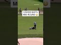 Alejandro Tosti's caddie quit midway through his round at the Biltmore Championship