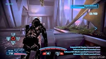 Mass Effect 3: U/U/G Quarian Male Engineer -AGGRESSIVE GAMEPLAY-