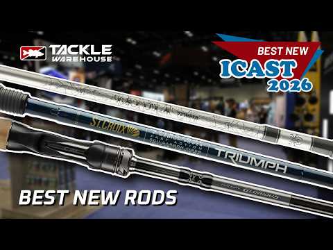 The Best NEW Bass Fishing Rods from the ICAST 2026 Showroom Floor!